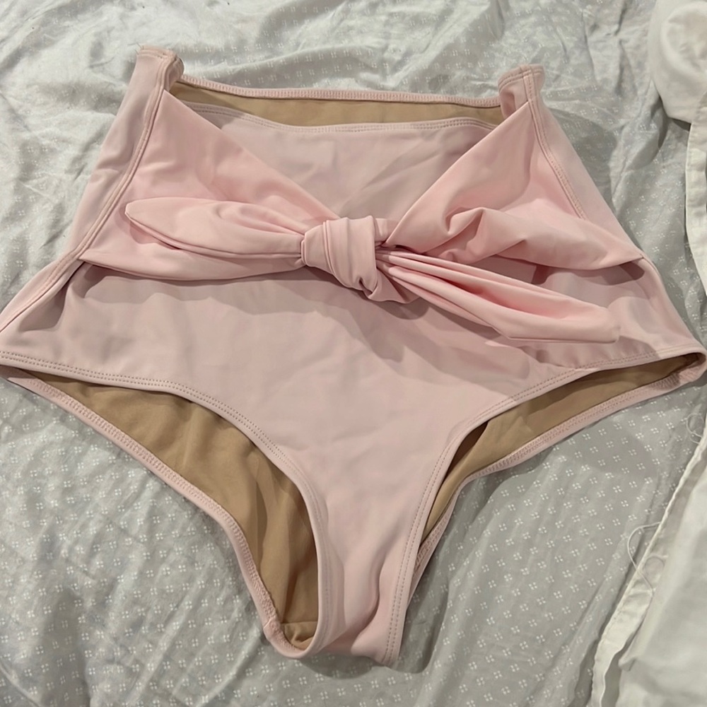Kortni Jeane medium pink bathing suit bottom